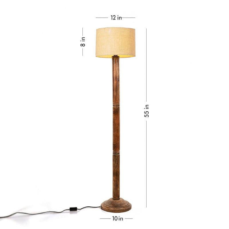 Buy Jute Jen Tenby Floor Lamp Floor Lamp from Vaaree