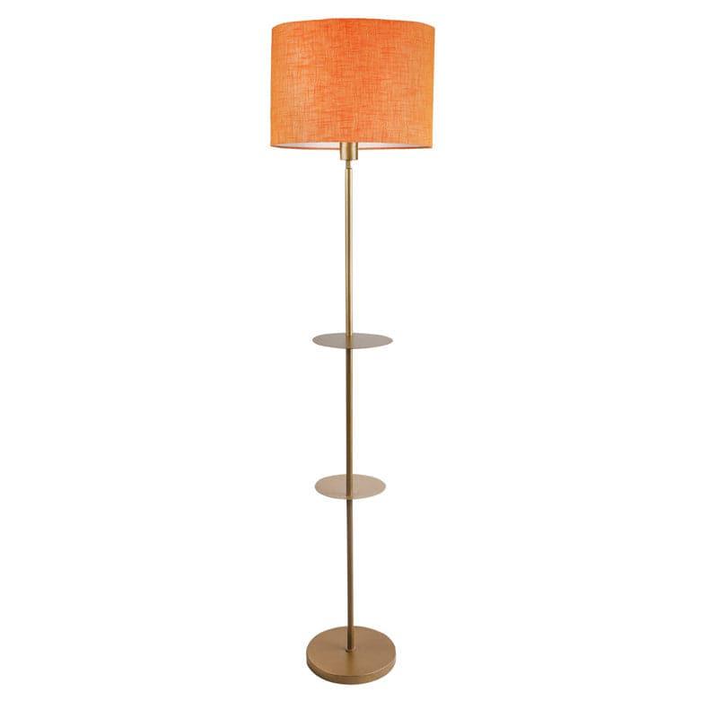 Floor Lamp - Kyomi Dawn Floor Lamp With Shelf