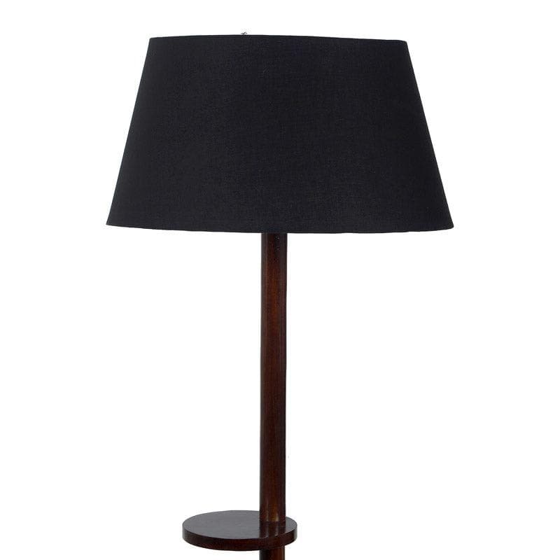 Buy Lark Grace Floor Lamp With Shelf - Black Floor Lamp from Vaaree