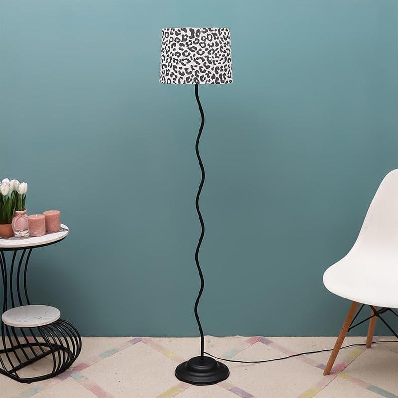 Floor Lamp - Leopard Hide Wavo Floor Lamp