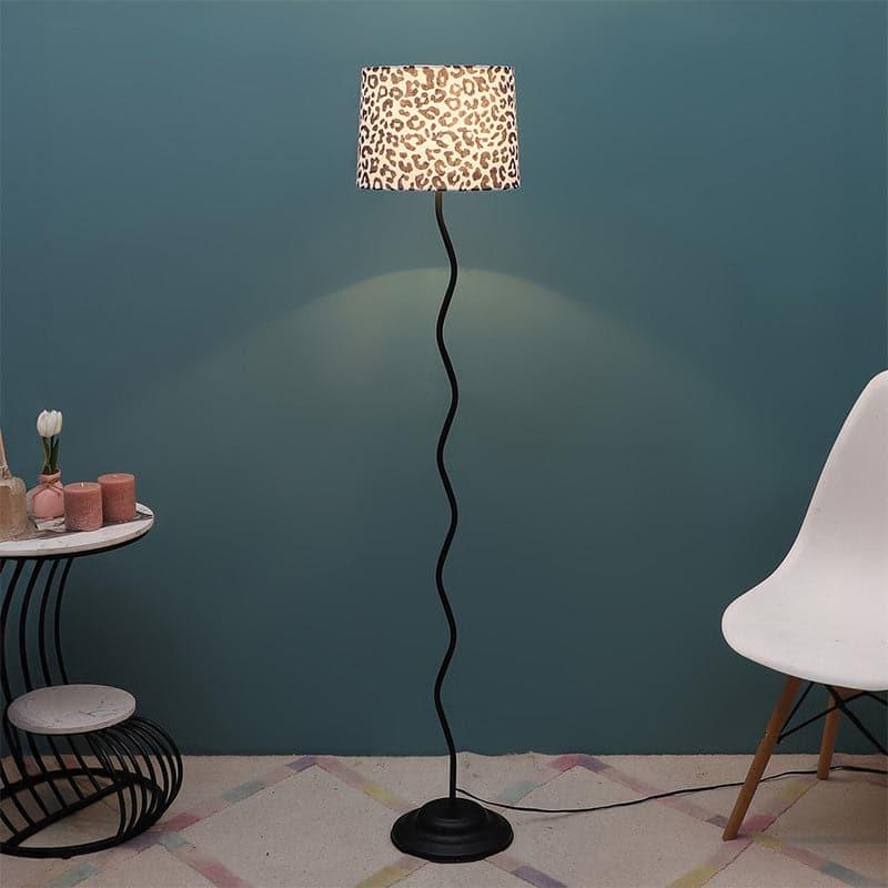 Floor Lamp - Leopard Hide Wavo Floor Lamp