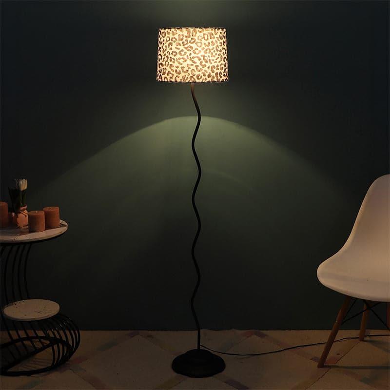 Floor Lamp - Leopard Hide Wavo Floor Lamp