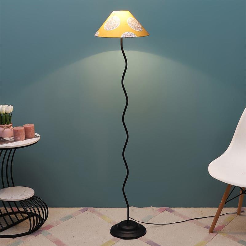 Buy Mandala Merry Wavo Floor Lamp Floor Lamp from Vaaree