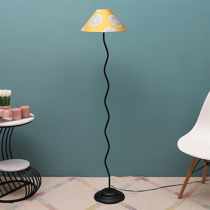 Buy Mandala Merry Wavo Floor Lamp Floor Lamp from Vaaree