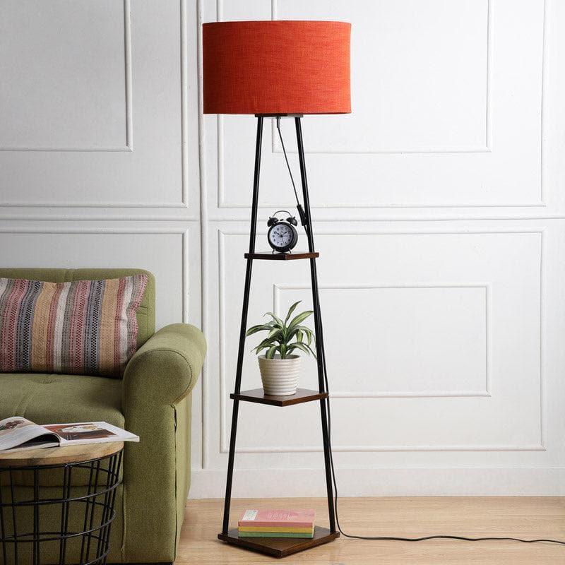 Buy Mirami Black Pyramid Floor Lamp Floor Lamp from Vaaree