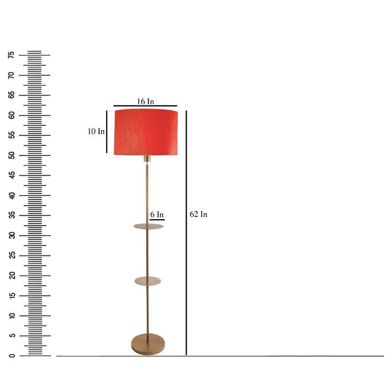 Floor Lamp - Mirami Kia Floor Lamp With Shelf