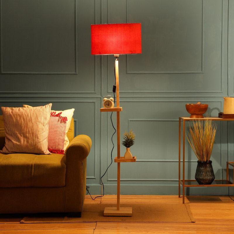 Floor Lamp - Mirami Moga Floor Lamp With Shelf