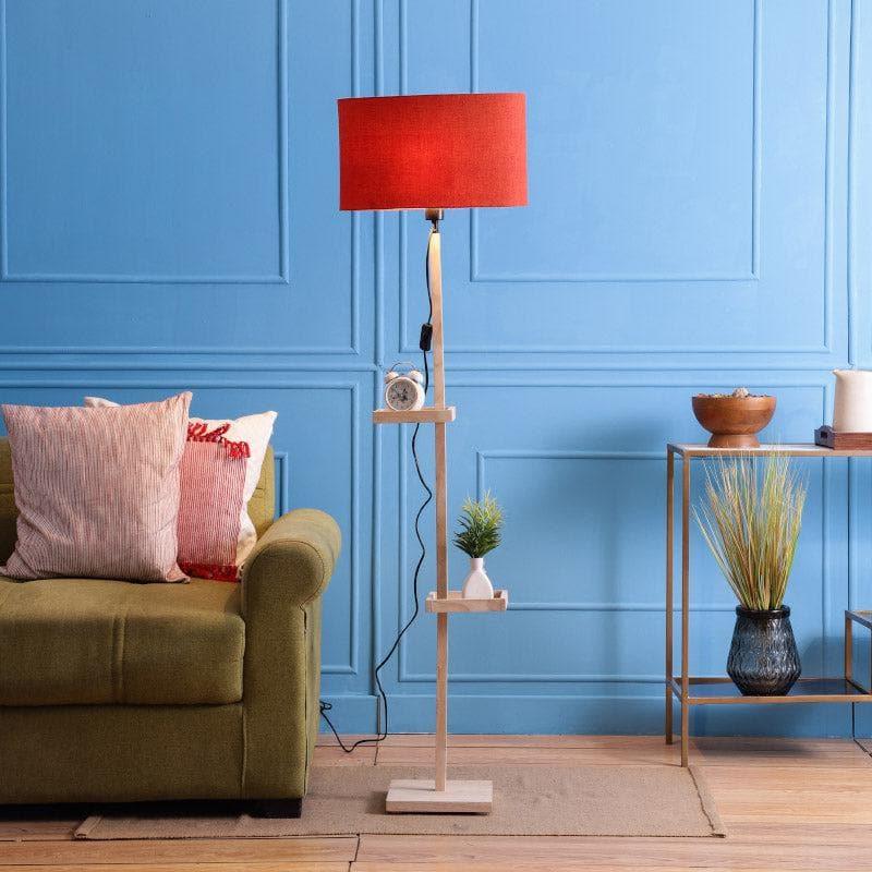 Floor Lamp - Mirami Moga Floor Lamp With Shelf