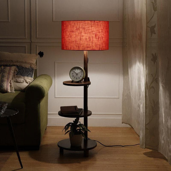 Floor Lamp - Mirami Runa Floor Lamp With Shelf