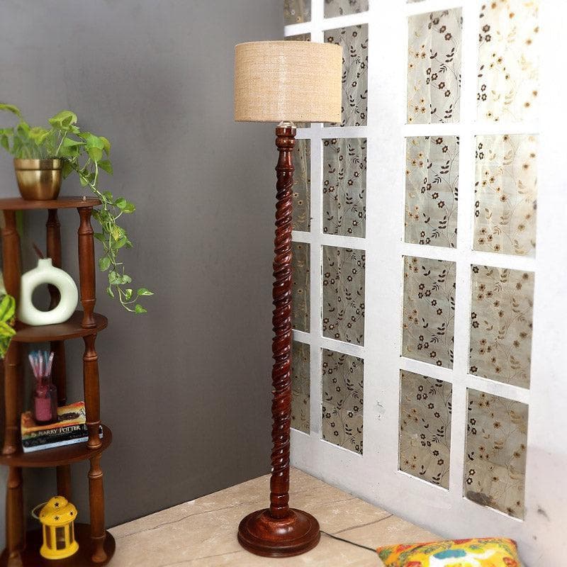 Buy Moba Floor Lamp - Beige Floor Lamp from Vaaree