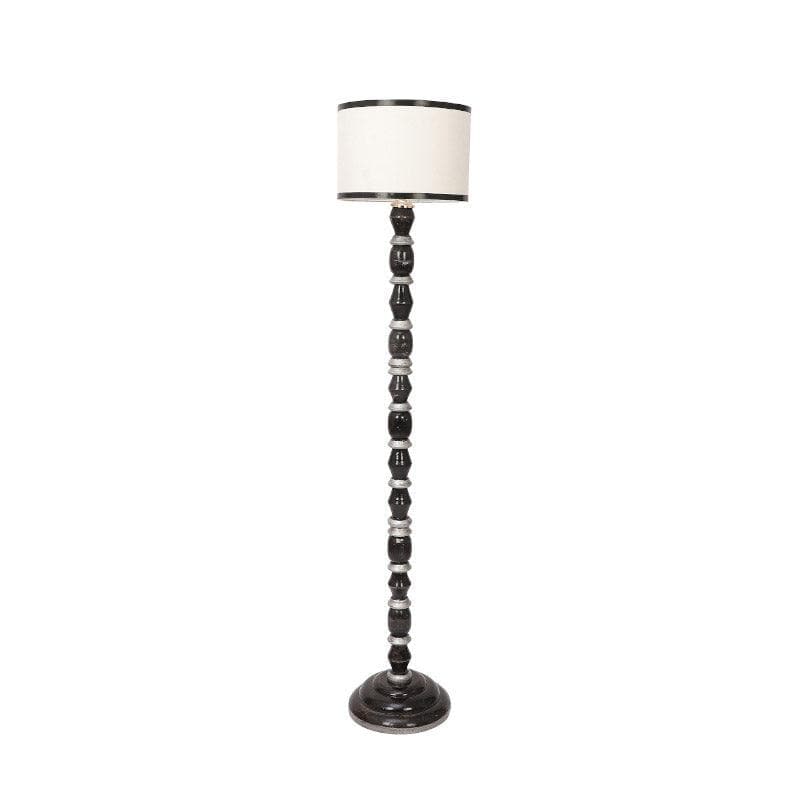 Buy Moha Floor Lamp - White & Black Floor Lamp from Vaaree