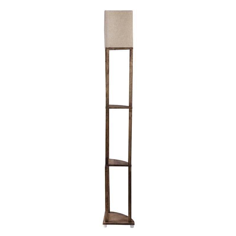 Buy Mystie Yuno Floor Lamp With Shelf Floor Lamp from Vaaree