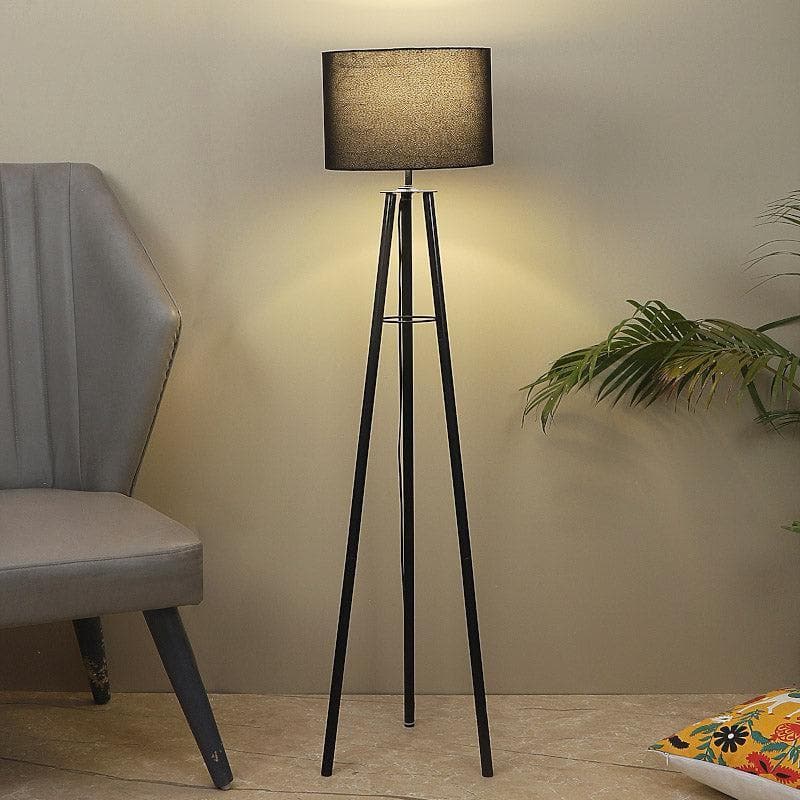 Buy Natura Casper Floor Lamp - Black Floor Lamp from Vaaree