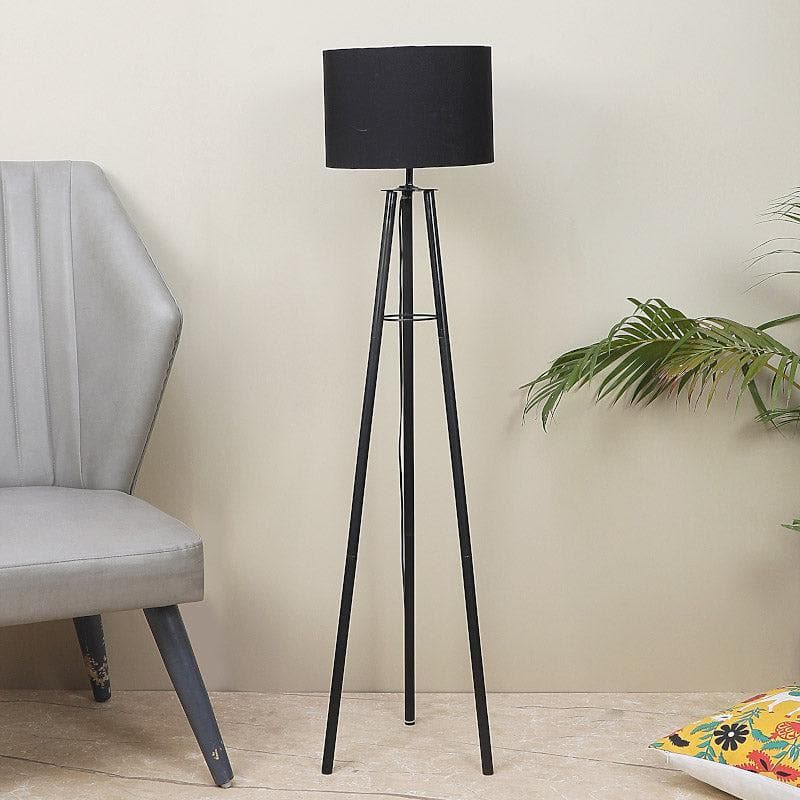 Buy Natura Casper Floor Lamp - Black Floor Lamp from Vaaree