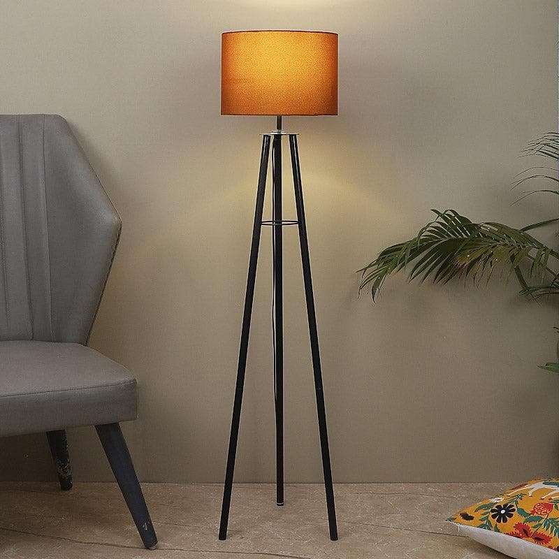 Buy Natura Casper Floor Lamp - Brown Floor Lamp from Vaaree