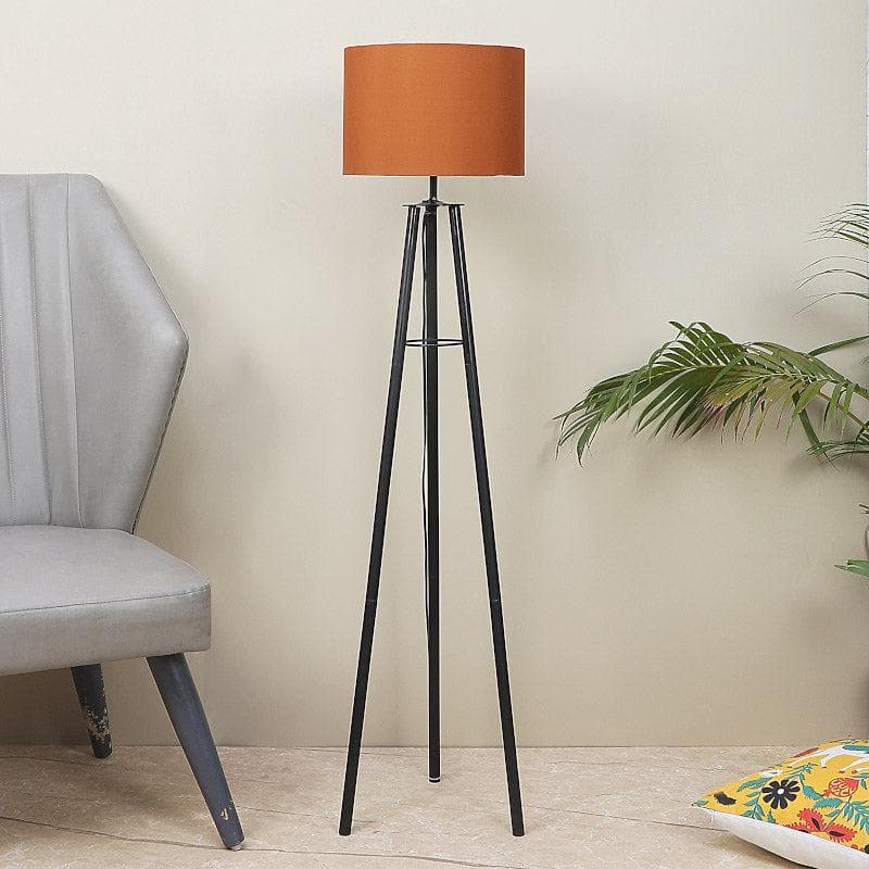 Buy Natura Casper Floor Lamp - Brown Floor Lamp from Vaaree