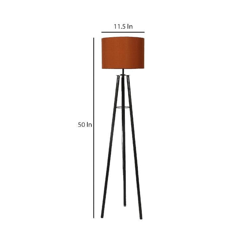 Buy Natura Casper Floor Lamp - Brown Floor Lamp from Vaaree