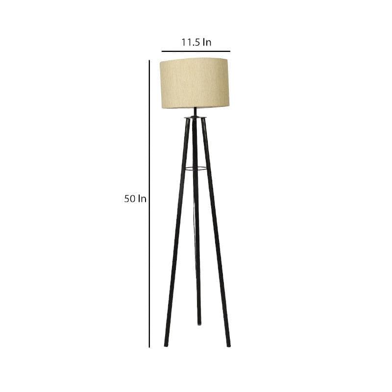 Buy Natura Casper Floor Lamp - Ivory Floor Lamp from Vaaree