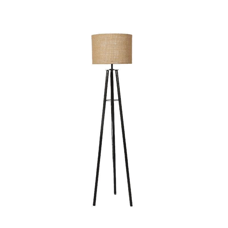 Buy Natura Casper Floor Lamp - White & Black Floor Lamp from Vaaree