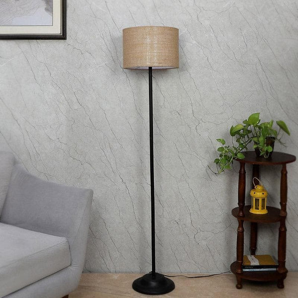 Floor Lamp - Natura Gogo Floor Lamp - Beige