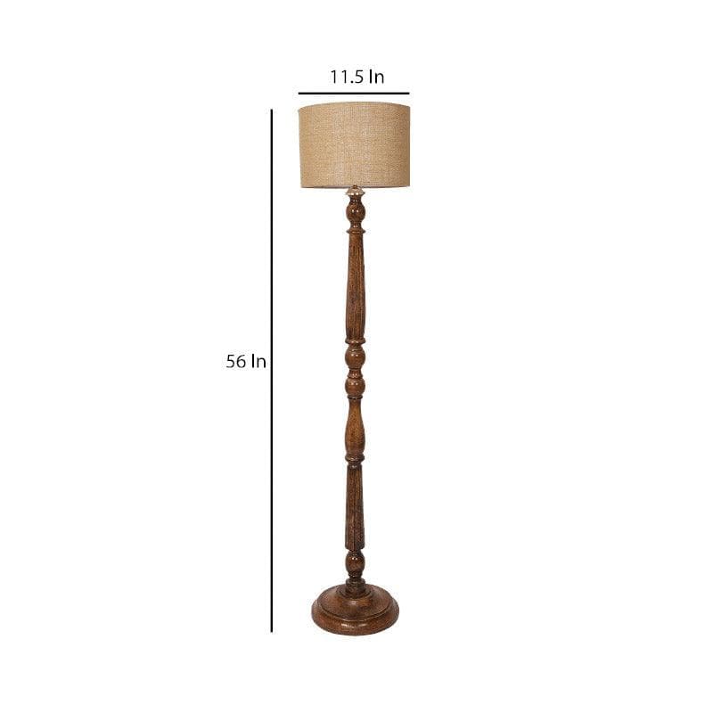 Buy Natura Jome Floor Lamp - Cream Floor Lamp from Vaaree