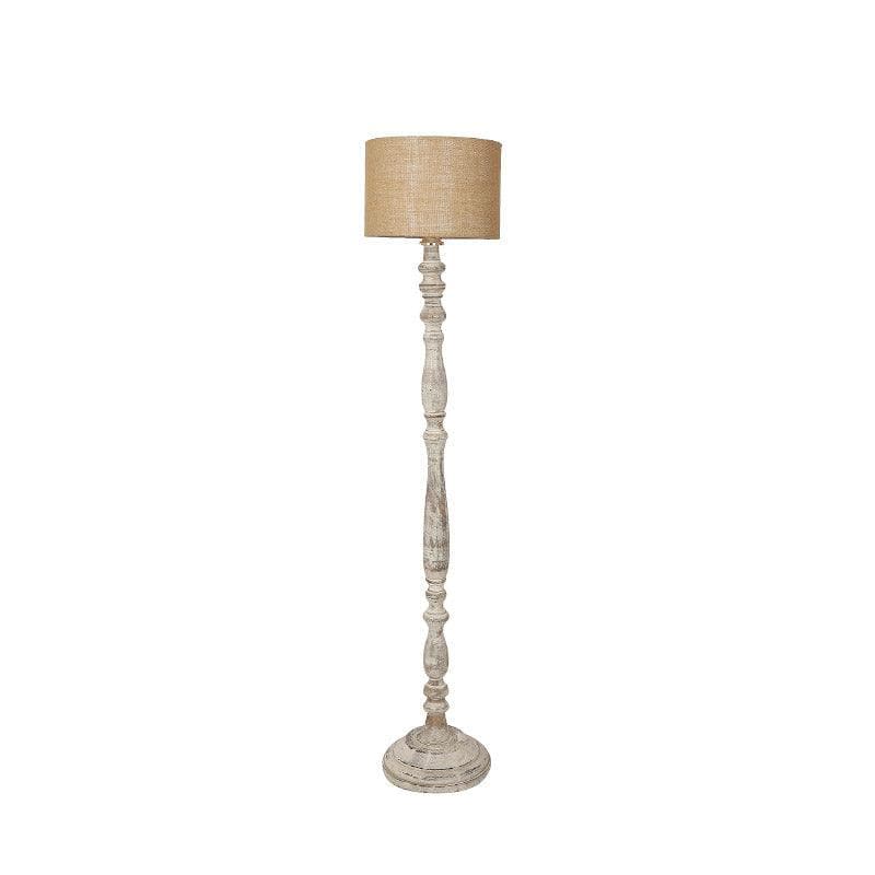 Buy Natura Vivi Floor Lamp - Beige Floor Lamp from Vaaree