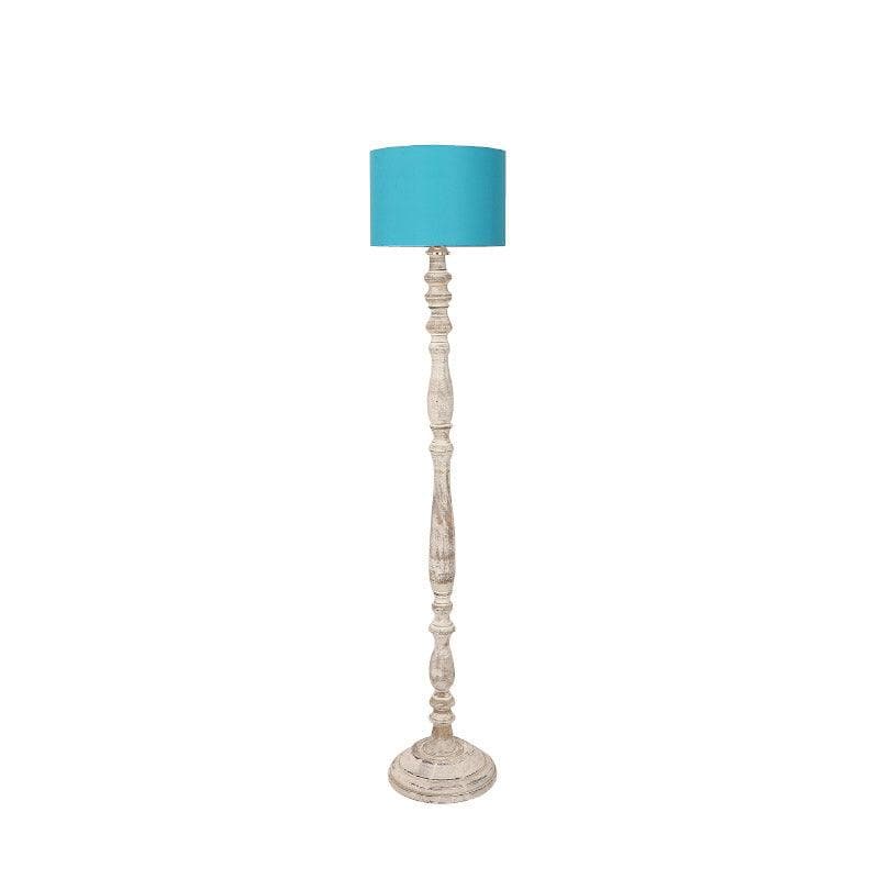 Buy Natura Vivi Floor Lamp - Blue Floor Lamp from Vaaree