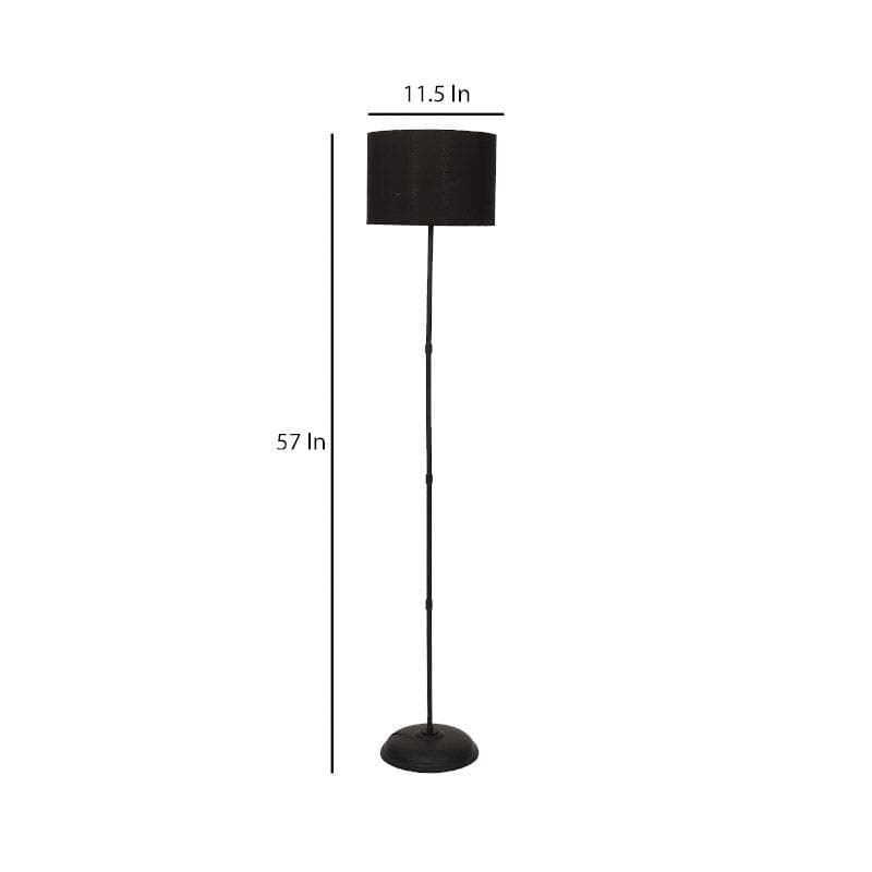 Buy Prada Pisto Floor Lamp - Black Floor Lamp from Vaaree