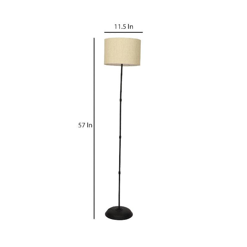 Buy Prada Pisto Floor Lamp - Cream Floor Lamp from Vaaree