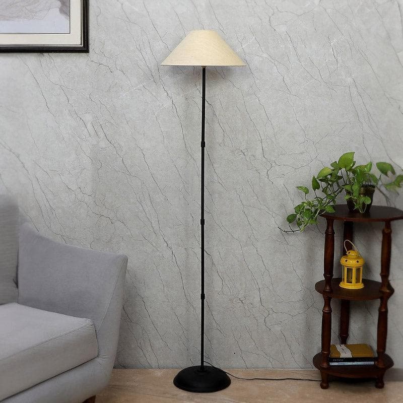 Buy Prada Pisto Floor Lamp - Ivory Floor Lamp from Vaaree