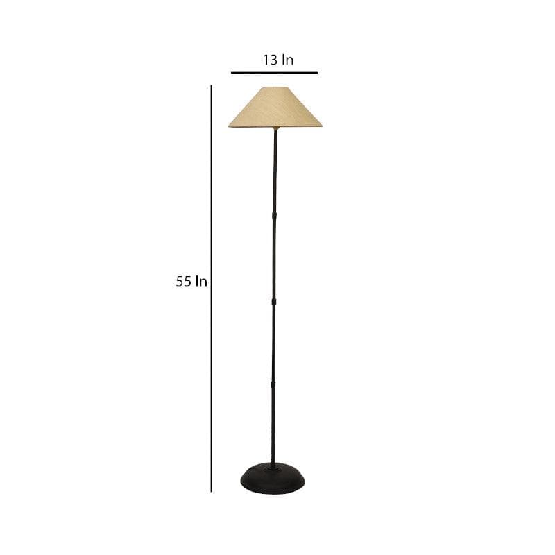 Buy Prada Pisto Floor Lamp - Ivory Floor Lamp from Vaaree