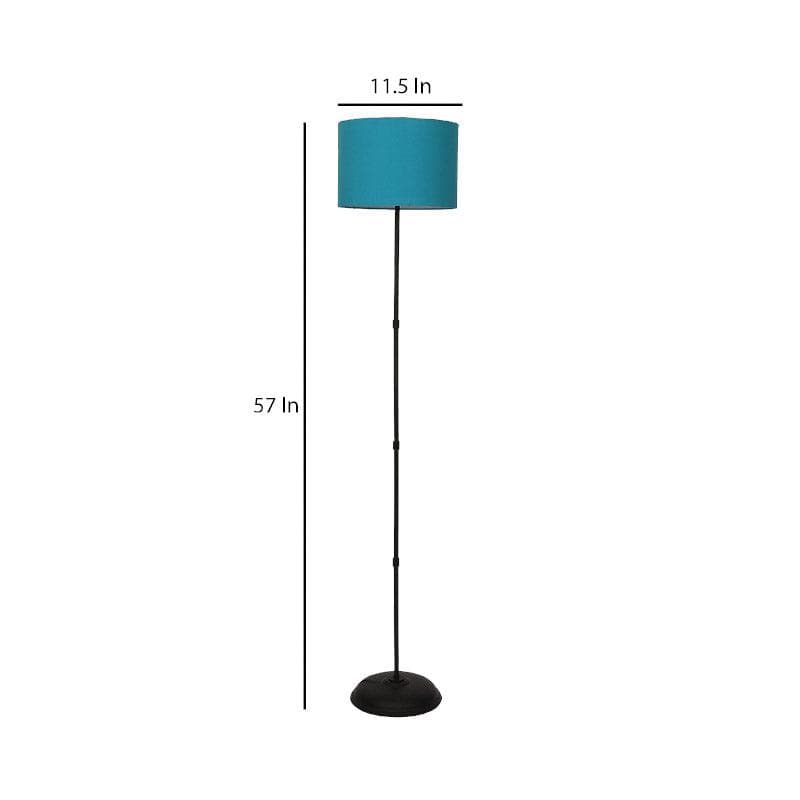 Buy Prada Pisto Floor Lamp - Teal Floor Lamp from Vaaree