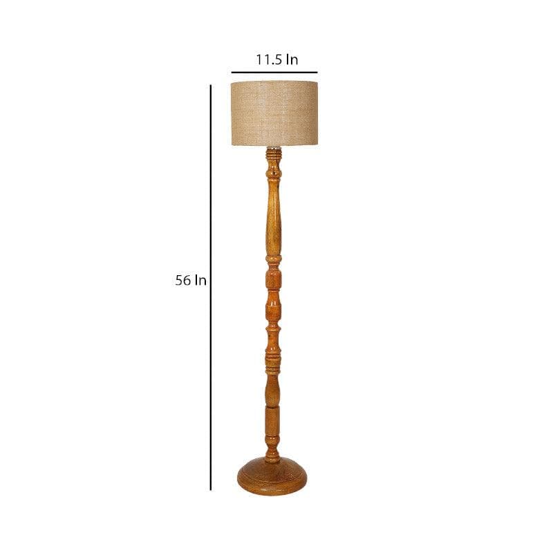 Buy Romero Floor Lamp - Beige Floor Lamp from Vaaree