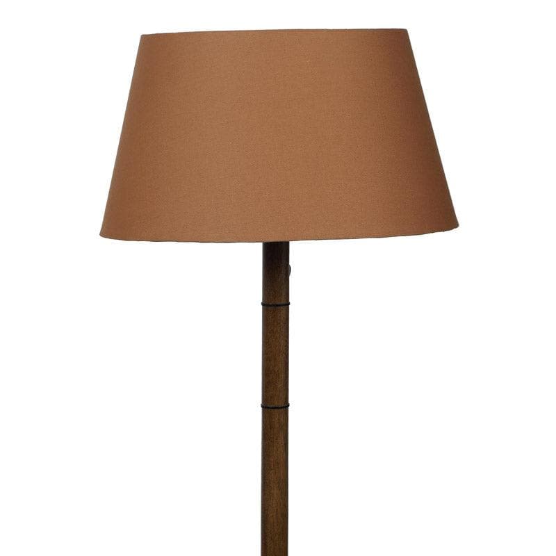 Buy Rosa Miosa Floor Lamp With Shelf - Rust Floor Lamp from Vaaree