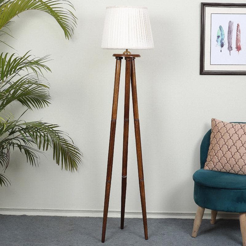 Buy Ruella Bambi Floor Lamp - Ivory Floor Lamp from Vaaree