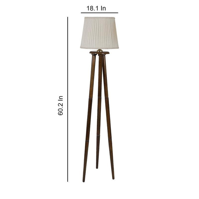 Buy Ruella Bambi Floor Lamp - Ivory Floor Lamp from Vaaree