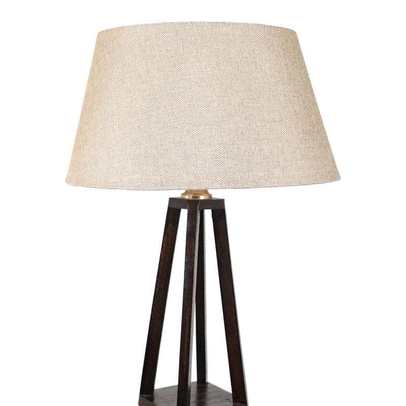 Floor Lamp - Seasa Wistera Floor Lamp With Shelf - Soft Beige