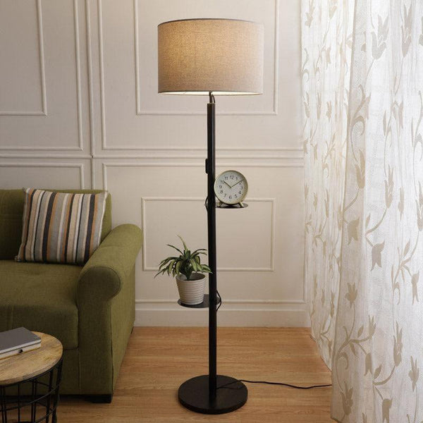 Buy Floor Lamp - Seria Musa Floor Lamp With Shelf at Vaaree online