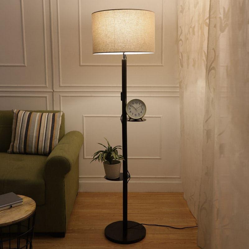 Buy Seria Musa Floor Lamp With Shelf Floor Lamp from Vaaree