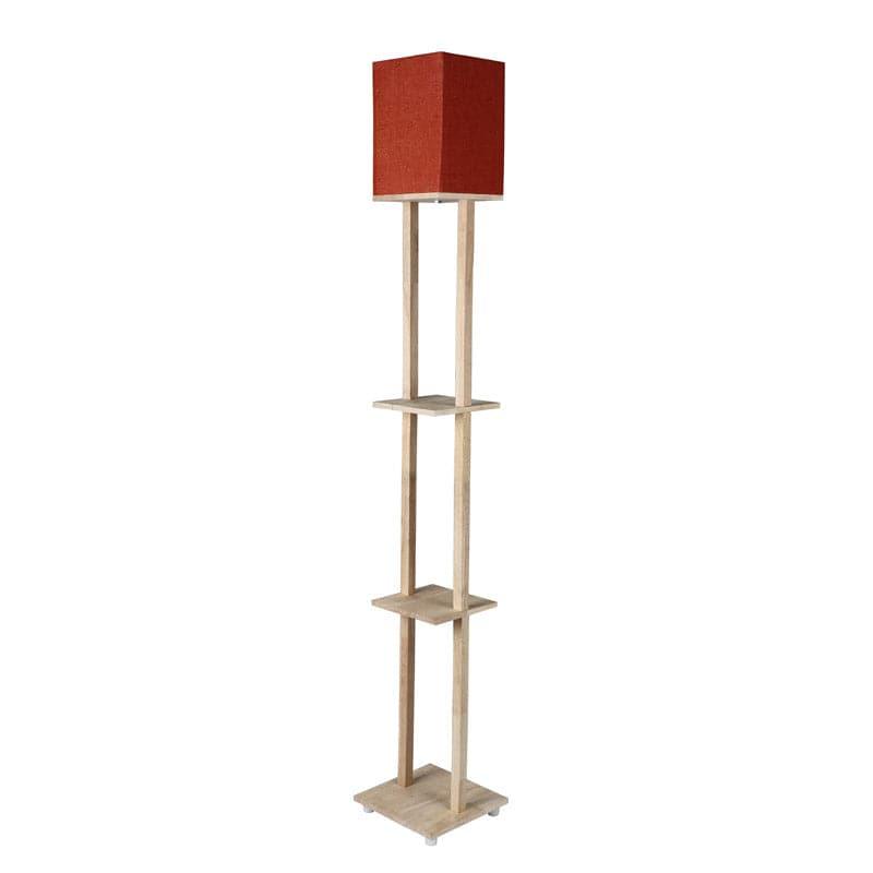 Floor Lamp - Topaz Gleam Floor Lamp With Shelf