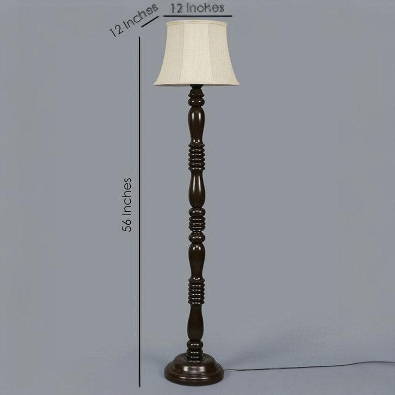 Buy Floor Lamp - Twedie Floor Lamp - Ivory at Vaaree online