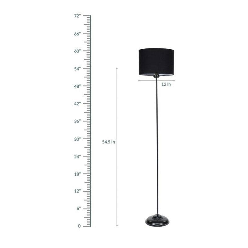 Floor Lamp - Urbane Xena Floor Lamp - Black