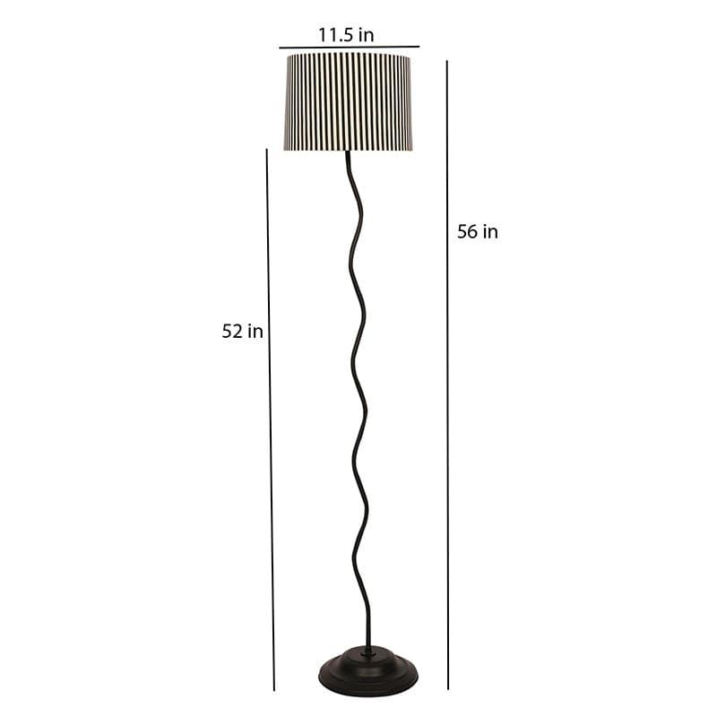 Buy Zebro Wavo Floor Lamp Floor Lamp from Vaaree