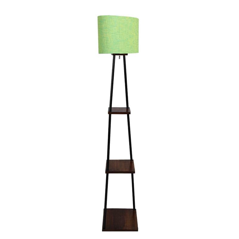 Floor Lamp - Zuri Black Pyramid Floor Lamp