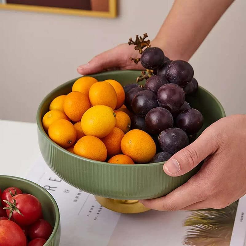 Buy Nale Ceramic Fruit Bowl Fruit Bowl from Vaaree