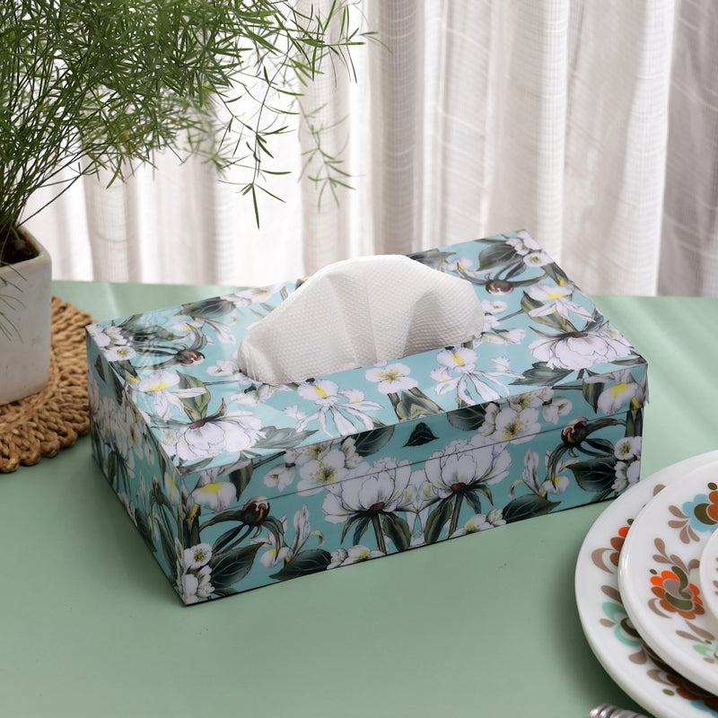 Buy Mysto Bird Garden Tissue Box Serving Tray from Vaaree