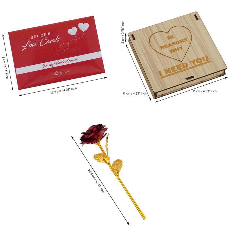 Buy Adoration Affair Valentine Gift Set Gift Box from Vaaree