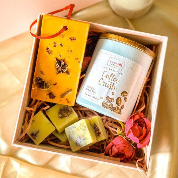 Buy Gift Box - Coffee Calls Gift Hamper - Set Of Three at Vaaree online