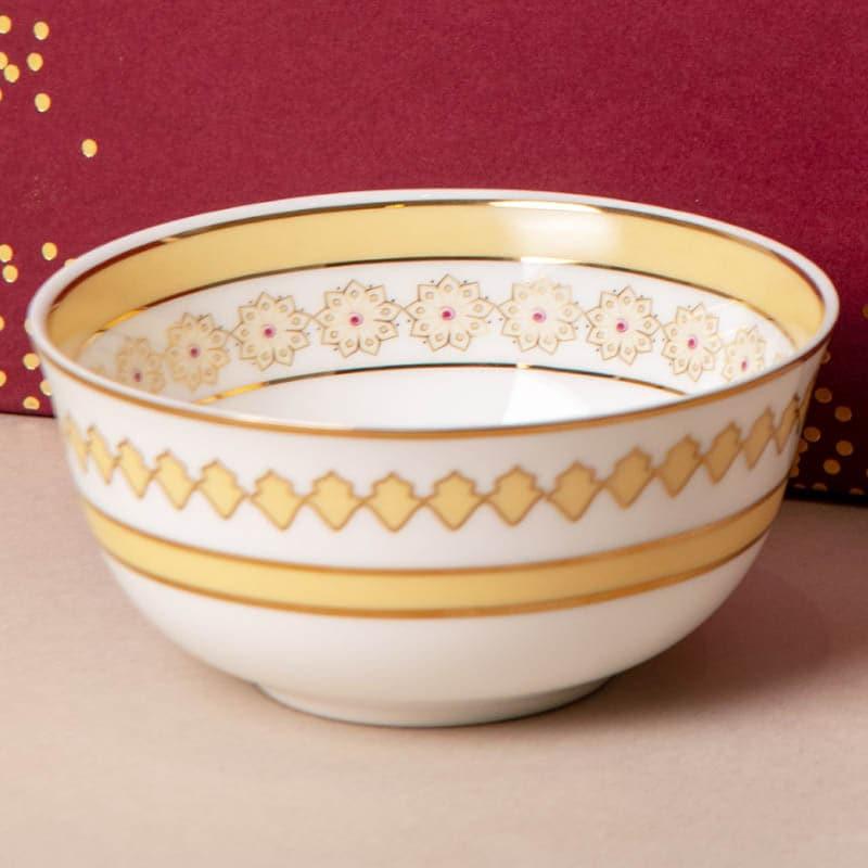 Buy Hridi Bowl & Tray Gift Box - Set Of Three Gift Box from Vaaree