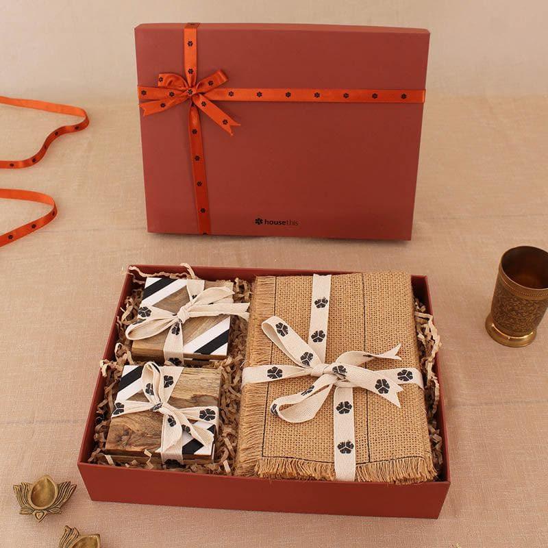 Buy Netrani Coaster & Placemat Gift Box Gift Box from Vaaree